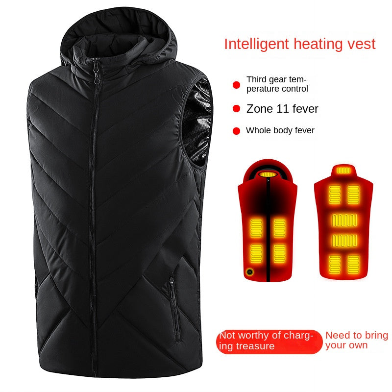 Hot vest for men and women, heating suit with constant temperature heating, couple's vest eprolo