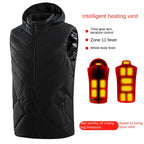 Hot vest for men and women, heating suit with constant temperature heating, couple's vest eprolo