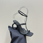 Chic Black Slim Heels: Perfect Sandals for Every Occasion eprolo