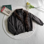 Cleanfit Double-Layer Faux Fur Collar Thickened Warm Winter Jacket for Men eprolo