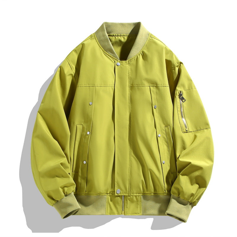 Autumn New Fashionable Loose Fit Bomber Jacket for Men and Women eprolo
