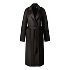 Autumn And Winter New Style Home Handmade Double-Sided Cloth Water Ripple Wool Coat Wool Cashmere Coat Women eprolo