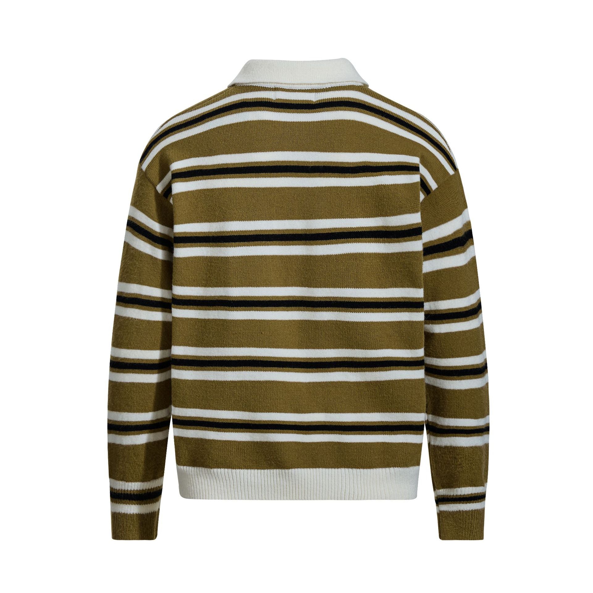 Knitted sweater polo collar sweater for men eprolo