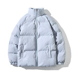 Winter Jacket Men Parkas Thicken Warm Coat Mens Stand Collar Jackets Solid Color Parka Coat eprolo