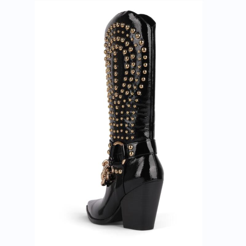 Veloria Punk Western Cowboy Boots for Women