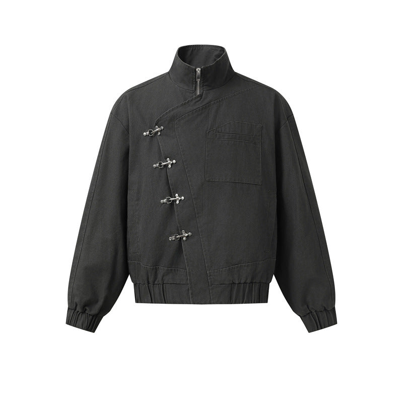 Casual Stand Collar Jacket for Men and Women eprolo