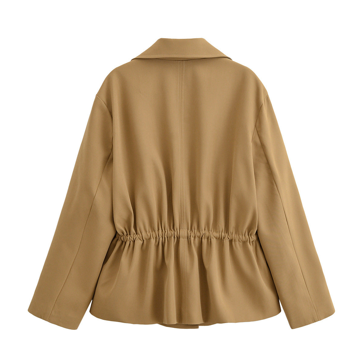 Waist lapel short jacket for women's autumn eprolo