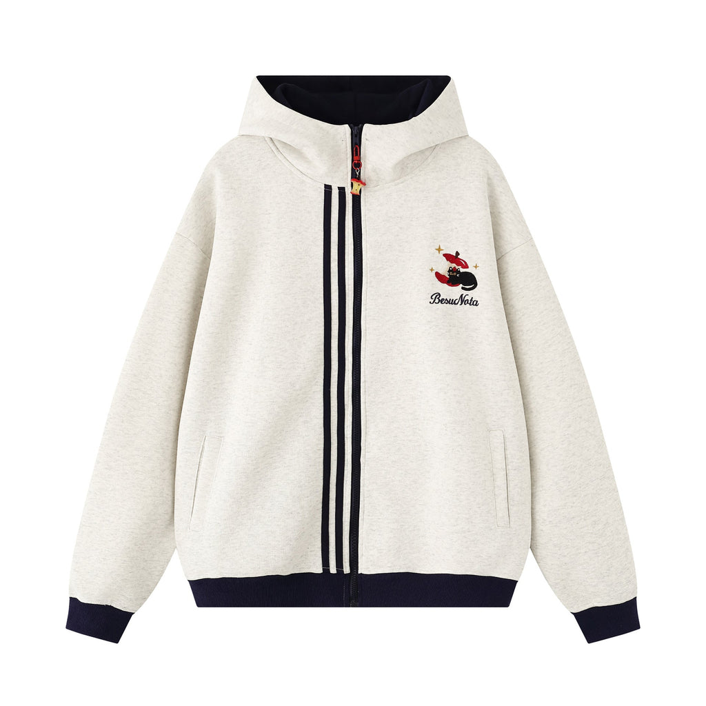 Apple Pendant Hooded Sweater for Men and Women, Loose Casual Jacket eprolo
