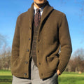 Men Sweater Casual Long Sleeve Button Pocket Single-Breasted Loose Cardigan Winter Jumper Oversize Knitted Coat Top Young New eprolo