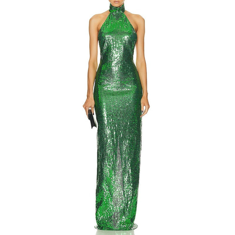 Veloria's Colorful Charm: Women's High-Waisted Dress eprolo