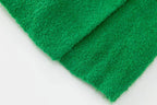 Autumn Winter Wool Blends Green Overcoat For Women Long Sleeve Pockets Double Breasted Vintage Outwear eprolo