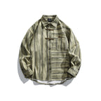 Buckled long sleeved striped shirt for men and women eprolo