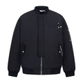 Letter embroidery stand collar jacket for men and women eprolo