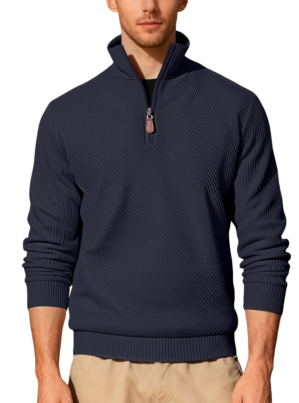Long sleeved half zip sports hoodie eprolo