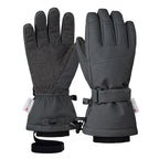 Ski Gloves with Built-in Wrist Guards, Waterproof for Ski/Snowboard Carving, Professional 3M Fleece-Lined Thickened Gloves eprolo