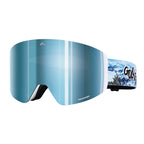 Magnetic ski goggles for men and women double anti-fog outdoor sports riding equipment goggles windproof eprolo