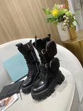 Mid Martin Boots Women's New Leather Platform Boots Bag Tactical Boots Knight Boots eprolo