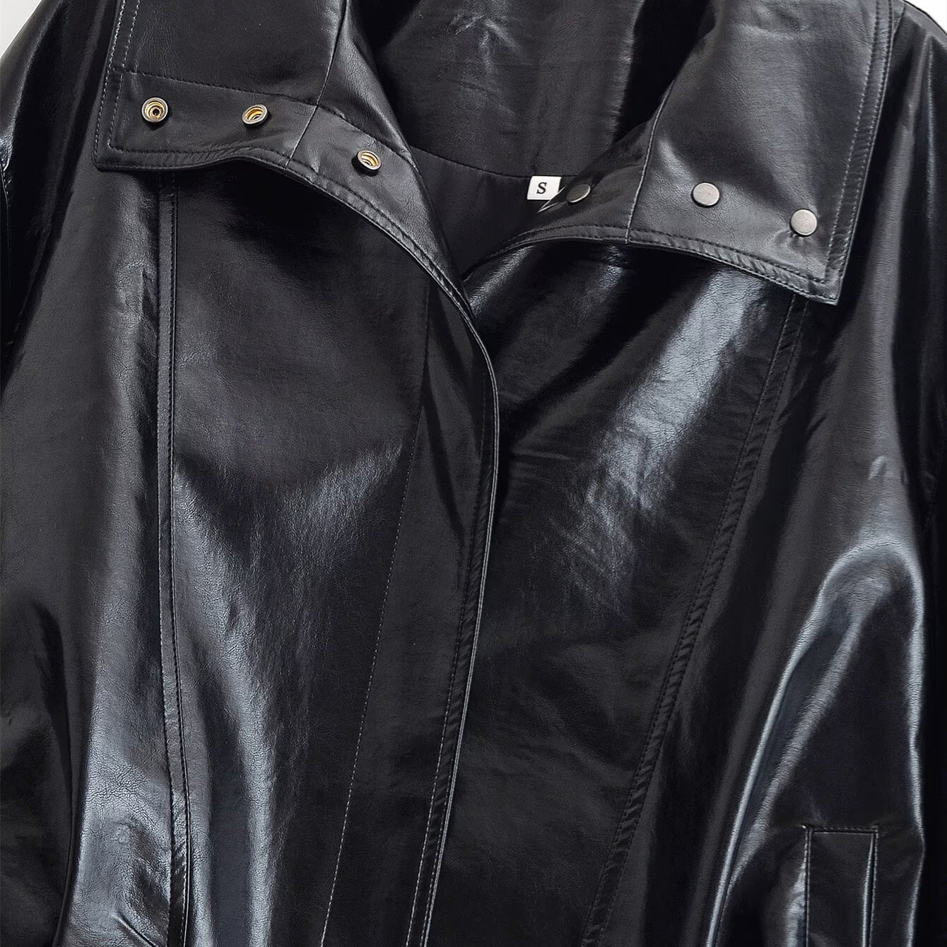 Retro Cool Leather Jacket Women's Wear eprolo