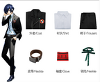 Yuki Makoto Cosplay Costume Men School Uniform Outfits Game Persona3 Reload Disguise Costume Adult Male Roleplay Halloween Suit eprolo