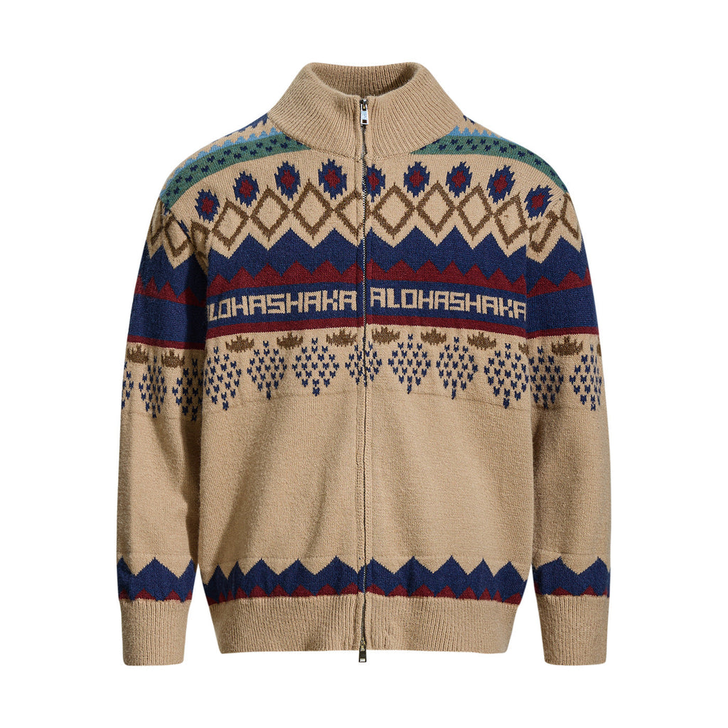 Front Knit Sweater Unisex Casual Loose Knitwear for Men and Women eprolo