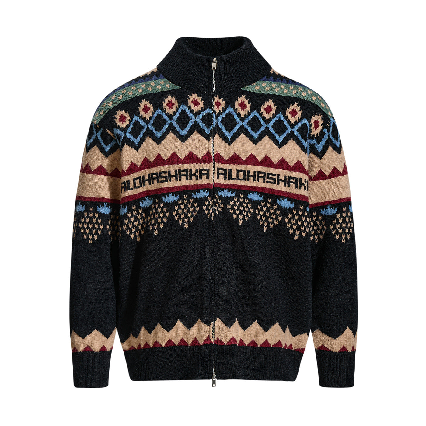 Front Knit Sweater Unisex Casual Loose Knitwear for Men and Women eprolo