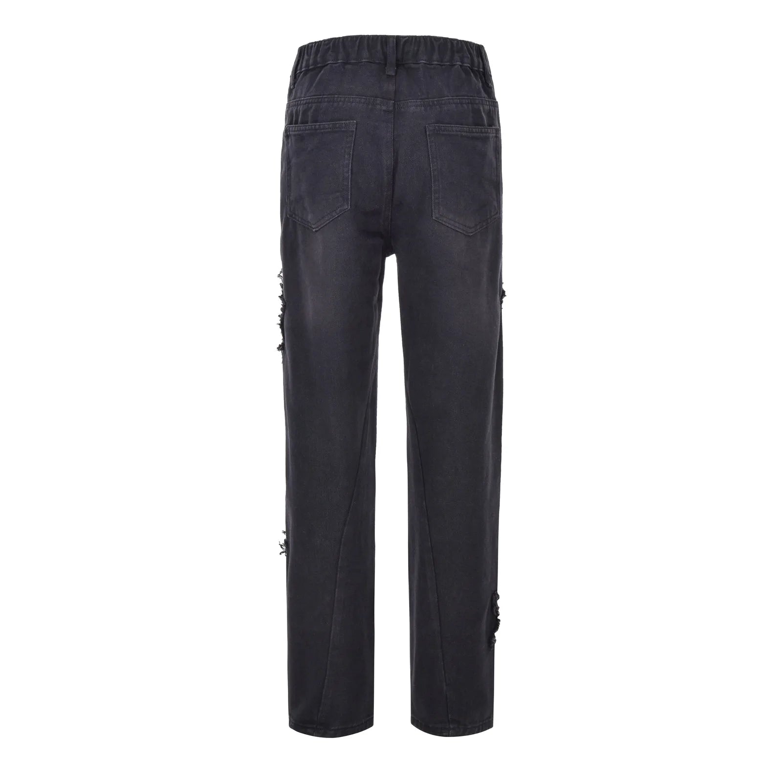 Men's Fashion Jeans Pants High Waist Straight Wide Leg Loose Skateboarding Denim Trousers Male Baggy Slim Fit Versatile Trouser VELORIA - Thread of Generations