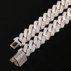13mm Micro Pave Prong Cuban Chain Necklaces Fashion Hiphop Full Iced Out Cubic Zirconia Jewelry For Men Women eprolo