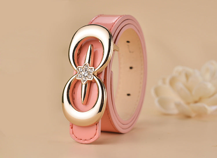Primary School Children's Leather Belt LittleYogaSocks