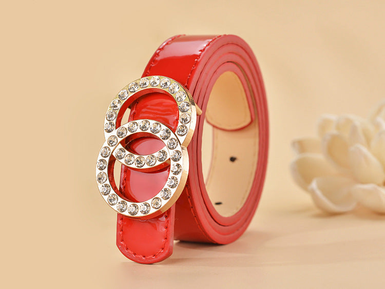 Primary School Children's Leather Belt LittleYogaSocks
