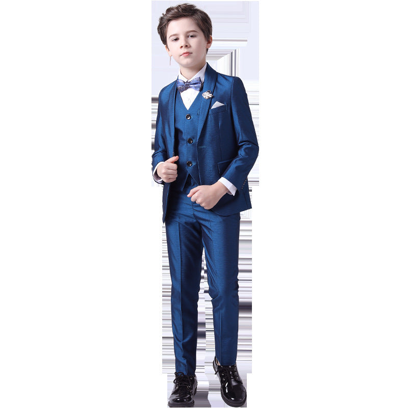 Boy's Suit Two Pieces Performance Dress LittleYogaSocks