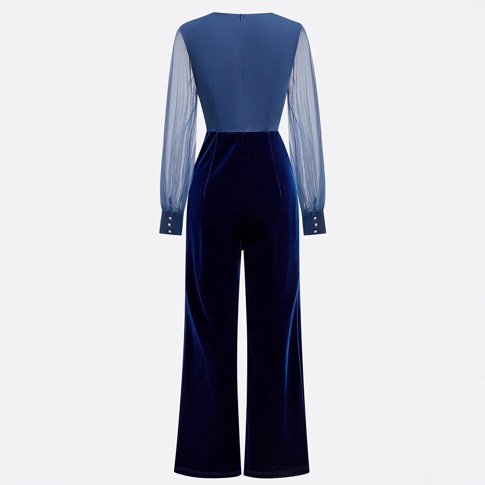 Velvet Jumpsuit With An Elegant Sophisticated Vibe VELORIA - Thread of Generations