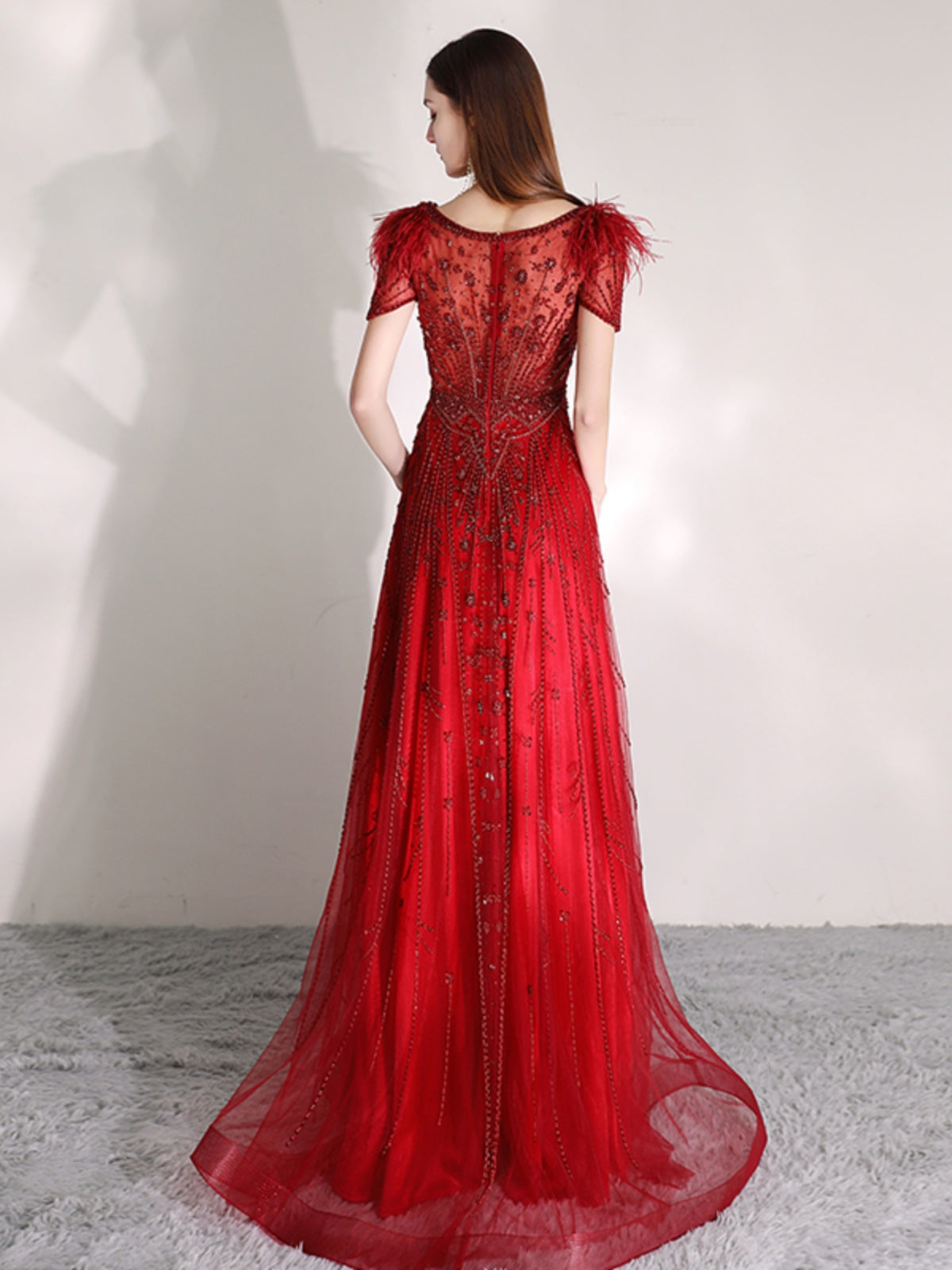 Women's High-end Minority Elegant Evening Dress Skirt Banquet VELORIA - Thread of Generations