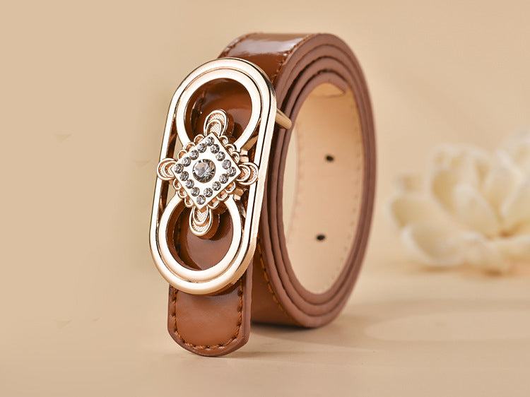 Primary School Children's Leather Belt LittleYogaSocks