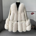 Elevate your winter wardrobe with this sophisticated fur coat, designed for the modern woman Medium Long Young One-piece Coat LittleYogaSocks