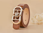 Primary School Children's Leather Belt LittleYogaSocks