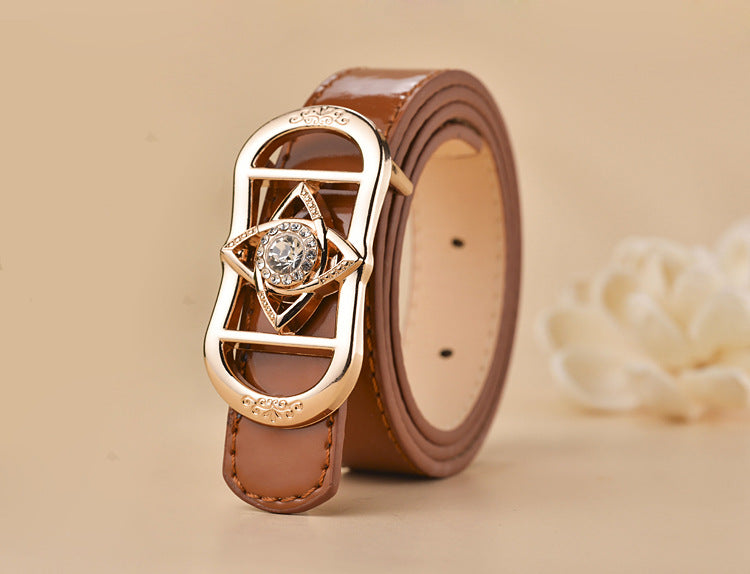 Primary School Children's Leather Belt LittleYogaSocks
