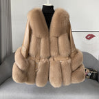 Elevate your winter wardrobe with this sophisticated fur coat, designed for the modern woman Medium Long Young One-piece Coat LittleYogaSocks